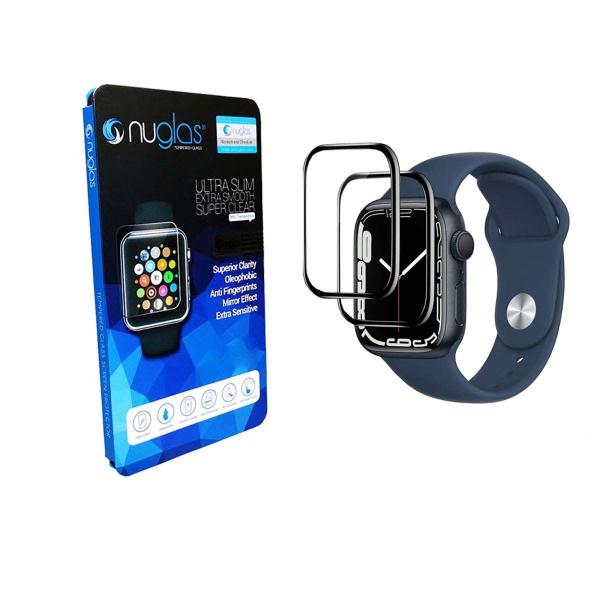 AppleWatchガラスフィルム2枚セット3D全面保護強化ガラスアップルウォッチ日本製旭硝子素材456SE7液晶保護フィルム保護フィルム