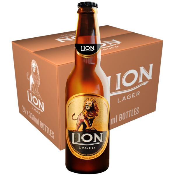 【入数不足23本】 ライオンラガー ビール 330ml 23本 瓶 スリランカ ラガー 正規輸入品 海外 ギフト プレゼント お中元 お歳暮 Lion Lager Beer Sri Lanka