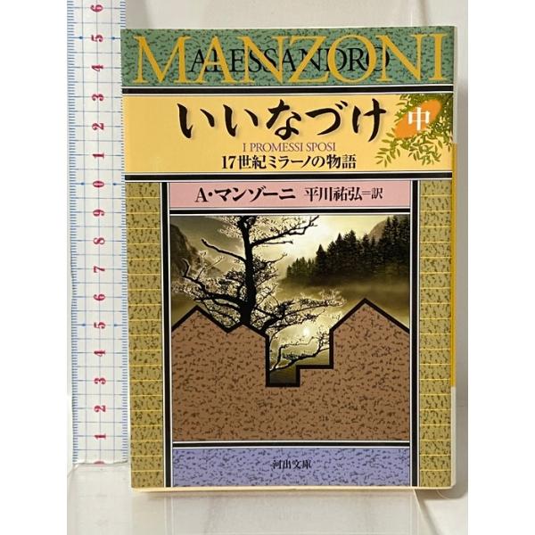 いいなづけ 17世紀ミラーノの物語 中 河出文庫 河出書房新社 A・マンゾーニ