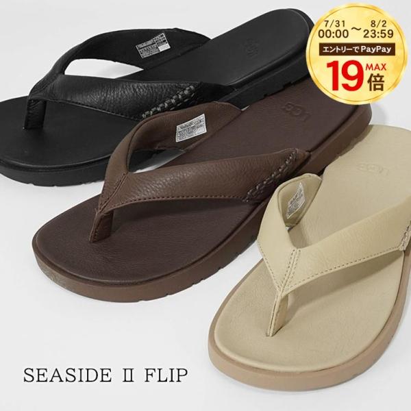UGG（アグ） メンズ サンダル SEASIDE II FLIP 1166610 ベージュ