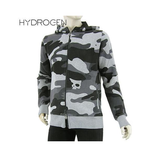 HYDROGEN（ハイドロゲン） 完売御礼 メンズ ジップアップパーカー CAMO