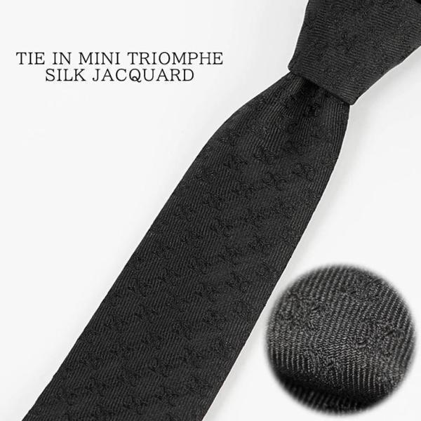 CELINE（セリーヌ） 完売御礼 メンズ ネクタイ TIE IN MINI TRIOMPHE