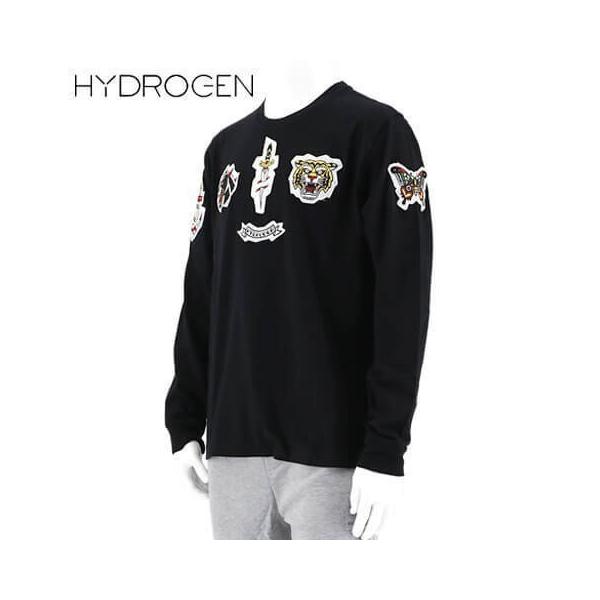HYDROGEN（ハイドロゲン） 完売御礼 メンズ 長袖Tシャツ CUSTOM TATOO