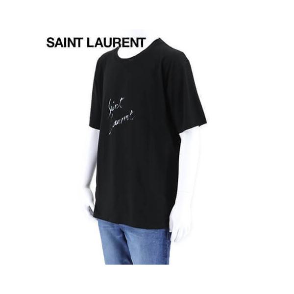 SAINT LAURENT 完売御礼 サンローラン メンズ Tシャツ 480406 YB1GN