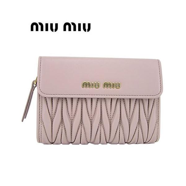 ミュウミュウ(MIUMIU) 新作 レディース二つ折り財布 | 通販・人気 