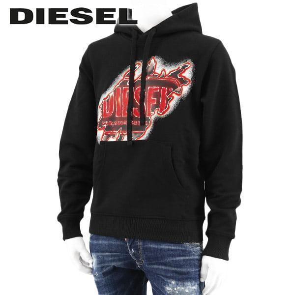 DIESEL（ディーゼル） メンズ パーカー S GINN HOOD E8 A09829 0BAWT