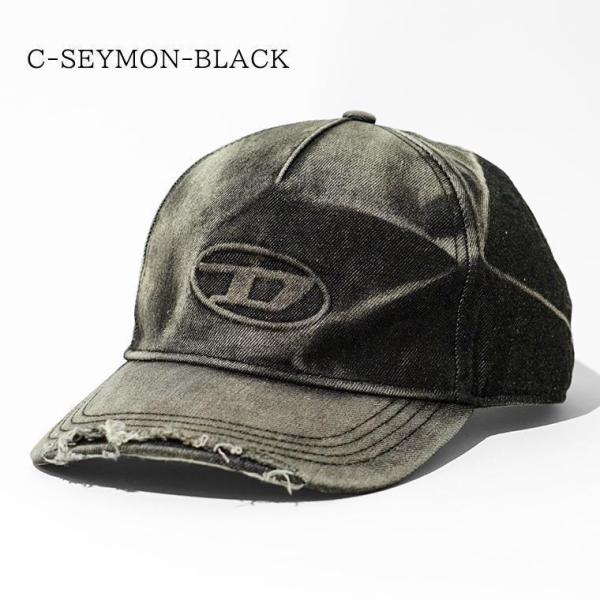 ディーゼル DIESEL メンズ レディース キャップ C SEYMON BLACK A19777 0DGAV ウォッシュブラック 02 26aw