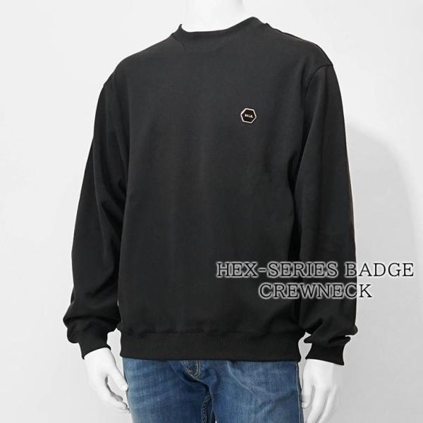 BALR.（ボーラー） メンズ スウェットシャツ HEX SERIES BADGE