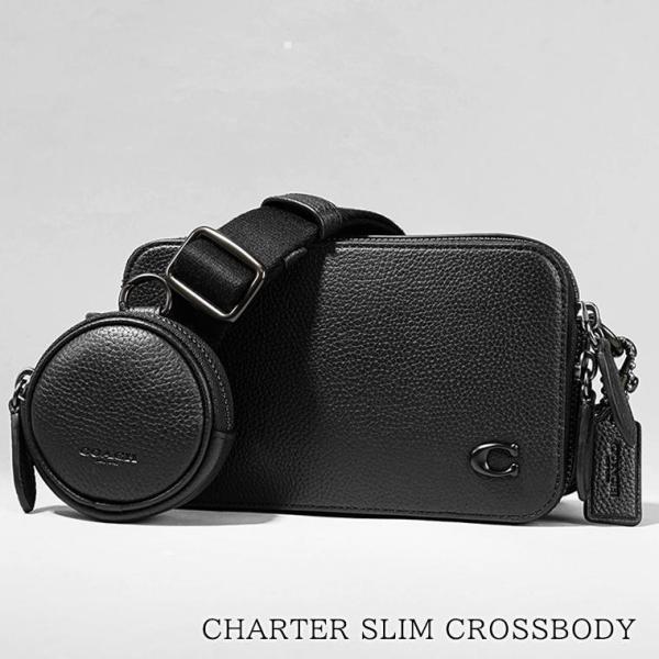 COACH（コーチ） メンズ レディース ショルダーバッグ CHARTER SLIM