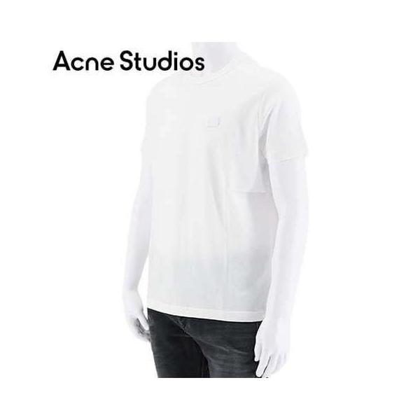 Acne Studios ロゴ刺繍入り デニム パッチワーク ノースリーブt