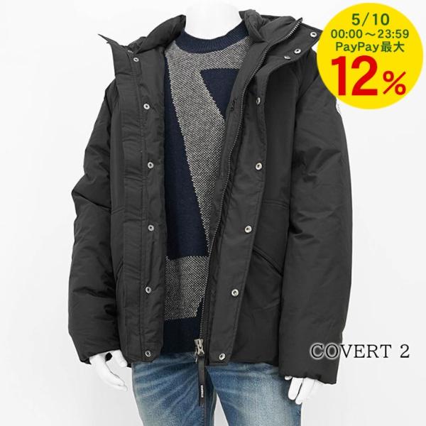PYRENEX COVERT ブラック　ピレネックス　ダウンジャケット PYRENEX（ピレネックス）COVERT（コヴェール）/ Black（ブラック