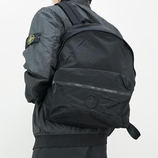 ストーンアイランド STONE ISLAND メンズ バックパック K1S159200009 S0076 ブラック V0029 25ss