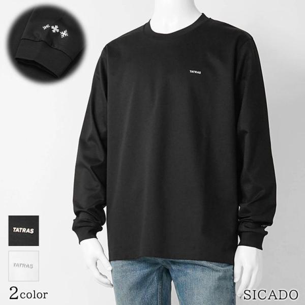 TATRAS（タトラス） メンズ 長袖Tシャツ SICADO MCKZ0054083588 BLACK