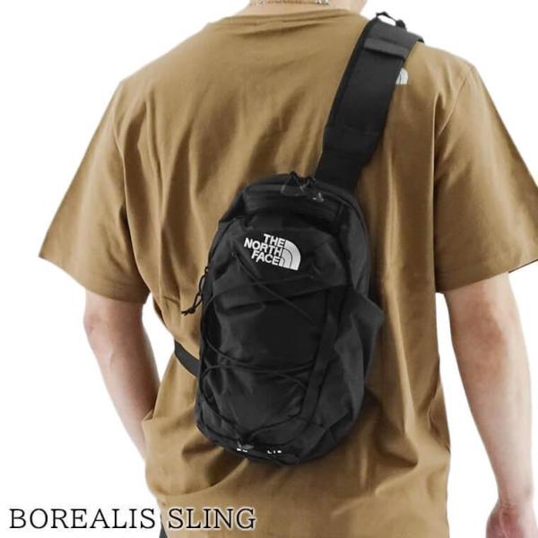 FINAL SALE ノースフェイス THE NORTH FACE メンズ レディース ベルトバッグ BOREALIS SLING NF0A52UP TNF BLACK TNF WHITE NPF ブラック 53R 26ss
