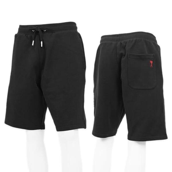 完売品⭐️新品タグ付き❤️Ｍ　ANEW メンズ ショートパンツ ブラックセットアップ AMI Alexandre Mattiussi 完売御礼 アミ AMI メンズ ショートパンツ
