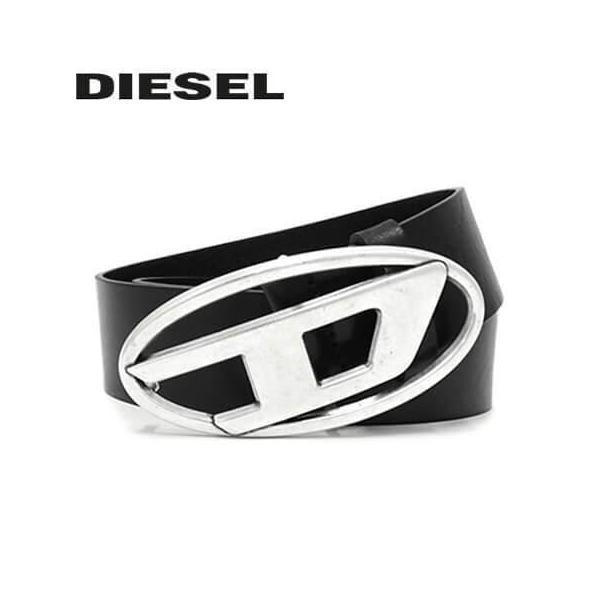 ディーゼル DIESEL メンズ ベルト B 1DR X08516 PR666 ブラック T8013 24ss