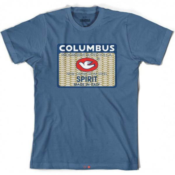チネリ COLUMBUS SPIRIT T-SHIRT スチールブルー