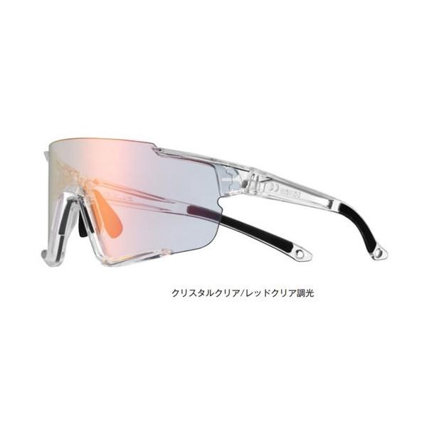 OGKカブト 122 PH 一眼調光サングラス クリスタルクリア/レッドクリア