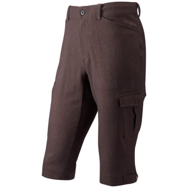 パールイズミ 【9160】ストレッチ クロップド カーゴ 4.ダークブラウン PEARLIZUMI