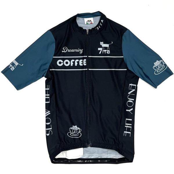 7-ITA CAFE CAT II LADY JERSEY(グラファイト) セブンイタリア Cafe Cat 2 Jersey グラファイト : ワールド