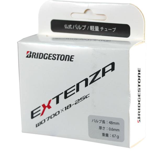 (この商品を8点ご購入で送料無料)ブリヂストン EXTENZA 軽量チューブ 仏48mm (単品)F310102