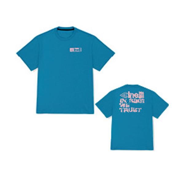 チネリ T-SHIRT IN-BIKE-WE-TRUST スカイブルー