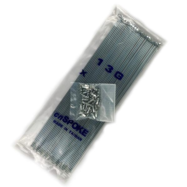 沖縄県への発送に送料無料は適用されません。購入金額に関わらず通常送料に別途加算されます。  #13の一般自転車後輪用スポーク。ニップル部分絞り加工。一般的な#14サイズの真鍮製ニップルです。 商品のカラー・サイズについて 商品のカラーはディ...