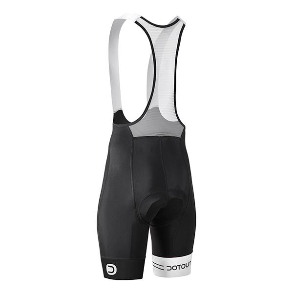 【SALE】ドットアウト Team Bib Short (316) (pad DOT PRO) 910.ブラック/ホワイト