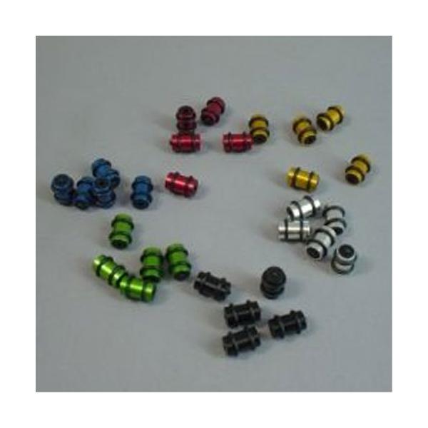 ファーアンドニアー Donuts 1．2mm＆1．8mm×各5個 ワイヤーガード 【自転車】【ロードレーサーパーツ】【ワイヤー類】