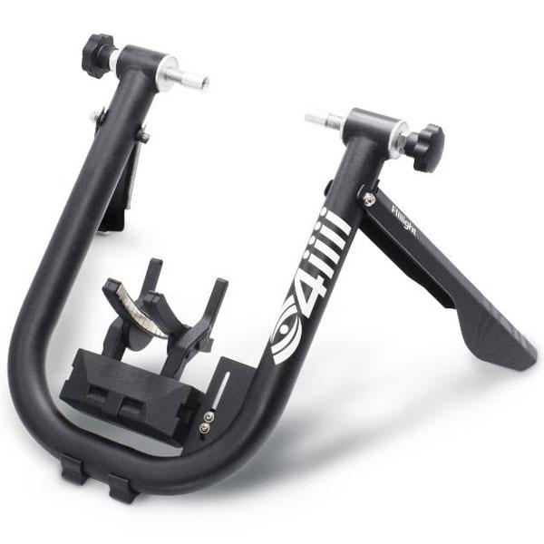 従来のモデルとはまったく違うトレーナー。  ホイールやタイヤに一切接触しないので、振動がローラー台から発生せず、一番静かなローラー台と言えます。 ホイールのスポーク(1本)に専用のパーツを取り付けて、使用します。 アルミホイールにのみ対応し...