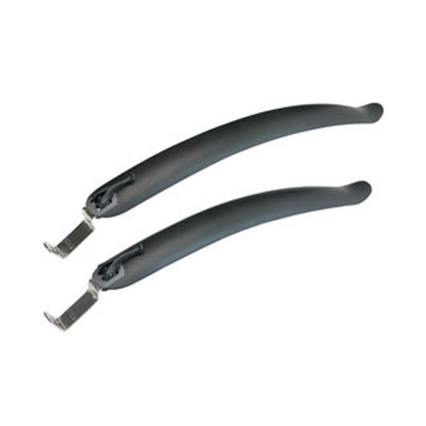 FI-119FR フェンダー セット 素材：プラスチック フロント長：360mm リア長：460mm 重量（※カタログ値）：84g（フロント）、93g（リア） フロントフェンダー用付属品：ボルト、ナット、ワッシャー、差込部保護用ラバー リア...