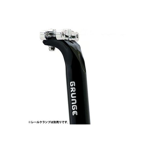 グランジ ベッセルシートポスト ポリッシュブラック ボディのみ