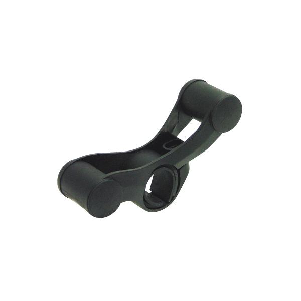 ※沖縄県への発送に送料無料は適用されません。購入金額に関わらず通常送料に別途加算されます。●前方にライト、後方にメーターをセットできるΦ22mmダブルマウント■取付可能径：Φ22〜28mm■マウント直径：Φ22mm（両側）■32g■ブラック...