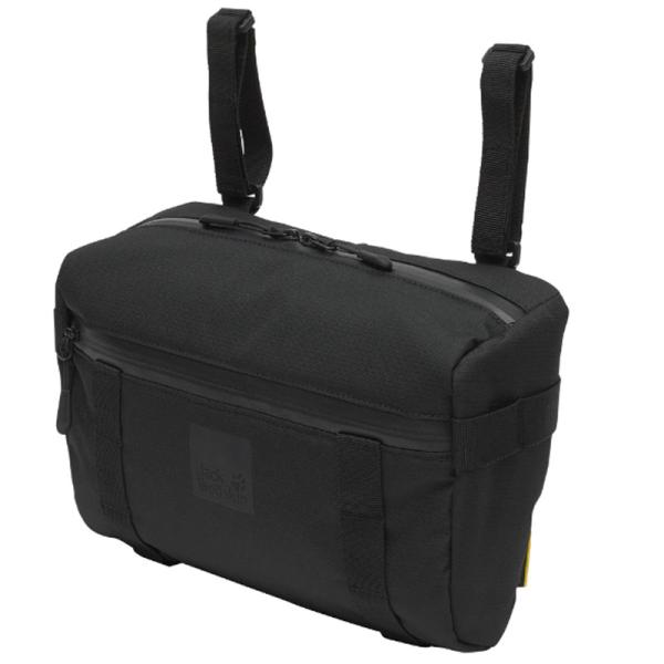 即納】ジャックウルフスキン JP 2WAY HANDLE BAG ブラック : ワールド