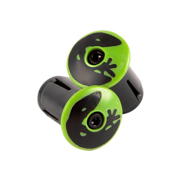 リザードスキン DSP Bar Tape Plugs 2個入 ハイパーグリーン