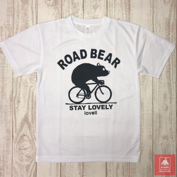 ラベル ドライＴシャツ ROAD BEAR 2 ホワイト