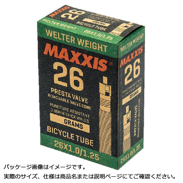マキシス 700×33〜50C 仏式 (60mm) ウェルターウェイト チューブ MAXXIS