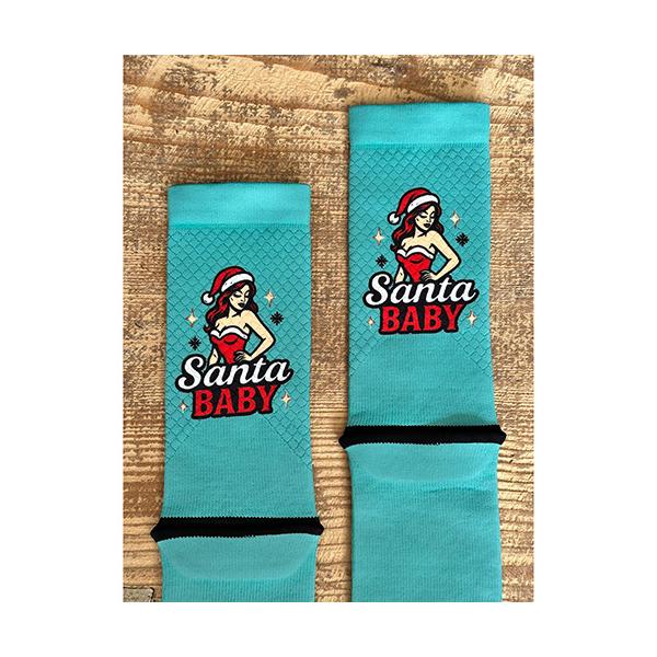 エムビーウェア LTD CE Santa Baby ソックス