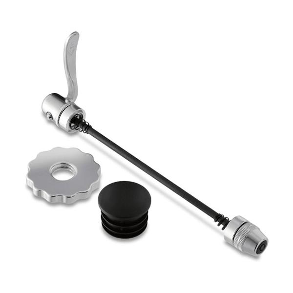 ※沖縄県への発送に送料無料は適用されません。購入金額に関わらず通常送料に別途加算されます。■トレーナーに固定できない特殊な形状のフレームエンドに対応したクイックとロックリングのセット ■自転車のフレームエンドのリアハブが狭く囲まれている形状...