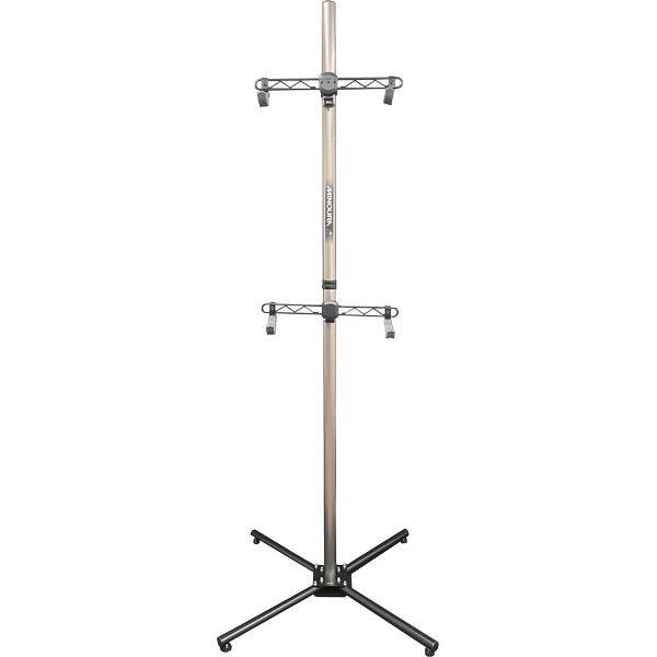 ミノウラ P-500AL 自転車ディスプレイスタンド　自立・壁立タイプ　シルバー 即納】ミノウラ P-500AL-8S シャンパンゴールド ディスプレイスタンド