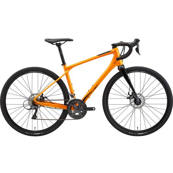 ♬ジモティ限定価格♬　メリダ　クロスバイク　オレンジ　ドリンクホルダー、サドルロックのおまけつき　GMW124 worldcycle_mrd-s-silex100ey34