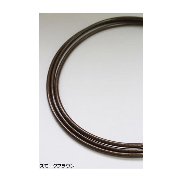 ※沖縄県への発送に送料無料は適用されません。購入金額に関わらず通常送料に別途加算されます。柔軟性がありますので取り付けが楽になります。平線タイプ。 一般的に鉄製で生産されていますアウターケーブルのコイル線をステンレス製に変えています。サビに...