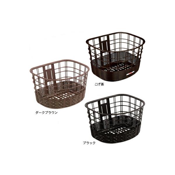 OGK FB-037 大きめフロントファッション籐風バスケット 【自転車】【一般車用パーツ】【カゴ】