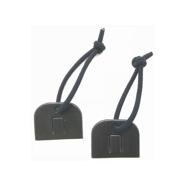 ディスク車輪行のマストアイテムです。  ディスクホイールを外した際に、ダミーとして使用するパットです。 樹脂製のパットに切り込みが入っており抜けにくく、入れ込んだ後はバンドをディスクキャリパーに回して掛ければ外れません。 柔らかい素材で出来...