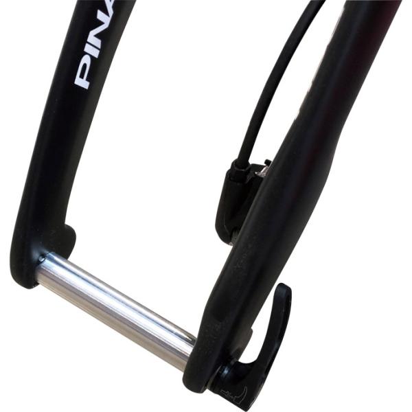 12mmスルーアクスルディスクブレーキロード用エンド金具の決定版  縦型輪行袋にピッタリな、12mmスルーアクスルディスクブレーキロード用エンド金具です。 クイックシャフトは付属しません。輪行するバイクから外してお使いください。 アルミ製で...