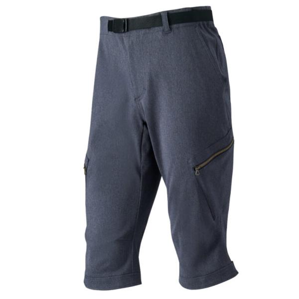 パールイズミ 【9160】ストレッチ クロップド カーゴ 2.ダークグレー PEARLIZUMI
