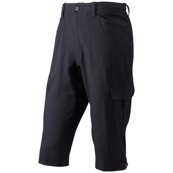 パールイズミ 【9160】ストレッチ クロップド カーゴ 3.ブラック PEARLIZUMI