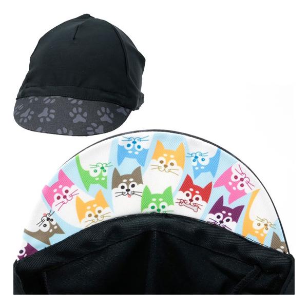 パールイズミ 【470K】 コールドシェイド サイクルキャップ カラフル柴犬 PEARLIZUMI