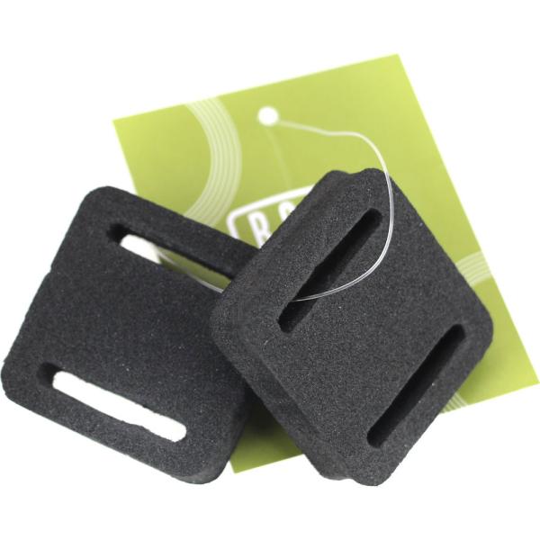 フロントバッグとハンドルバーの隙間を埋めて、より密着させるクッションスペーサー フロントバッグの揺れ防止に。 バッグとハンドルのスペースを少し開けることで、ライトやベルがつけやすくなります。 2個セット よりハンドルとバッグとの隙間を開けた...