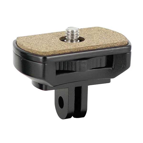 ※沖縄県への発送に送料無料は適用されません。購入金額に関わらず通常送料に別途加算されます。GoPro(GP規格)からカメラネジ・三脚ネジ・1/4カメラネジ(CN規格)に変換する為のアダプター。 材質：アルミ  重量：46g  規格：GP→C...